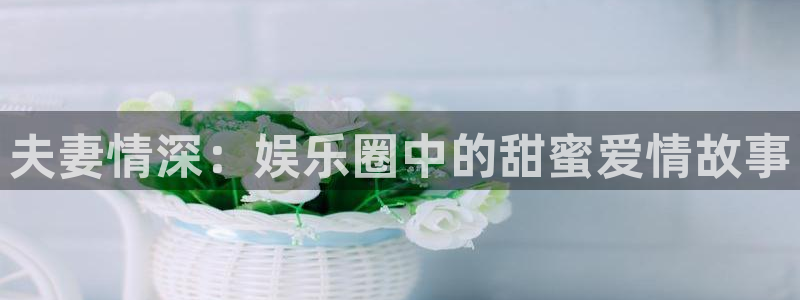 辉达平台预测pc在线预测网址：夫妻情深：娱乐圈中的甜蜜爱情故事